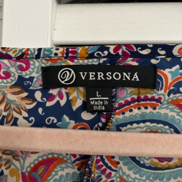 Versona Colorful Patterned Blouse - Picture 2 of 3